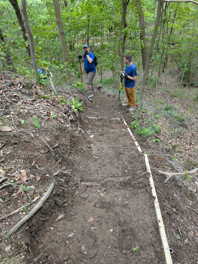 Working on the Rich Hill reroute