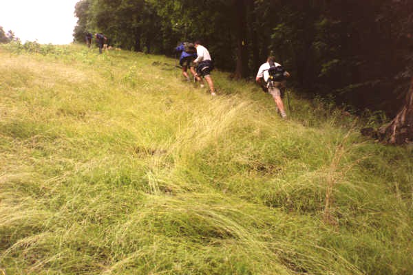 Climbing Sheetz Hill