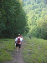 Descending the steep hill near Sheetz