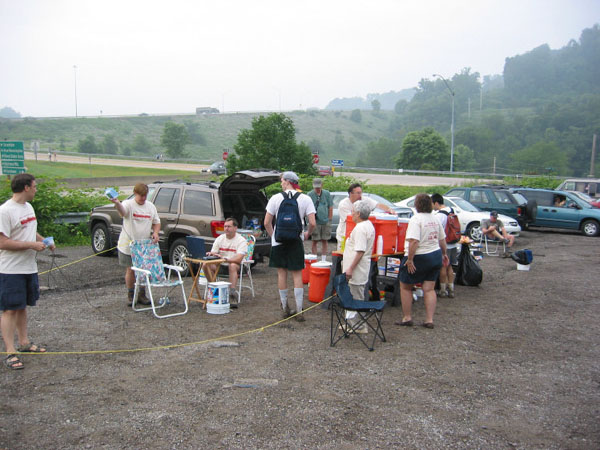 Checkpoint 1 volunteers!