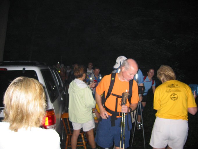 More hikers being scanned