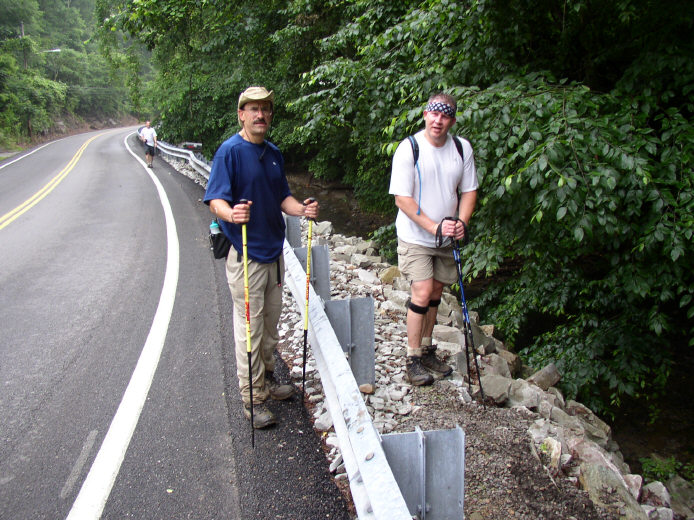 Joe and Joe on Bailey Run Road