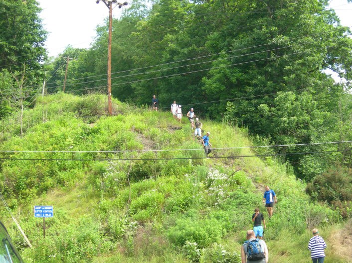 Descending to Riddle Run Road