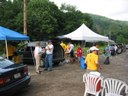 Radio operators converse at Checkpoint 3