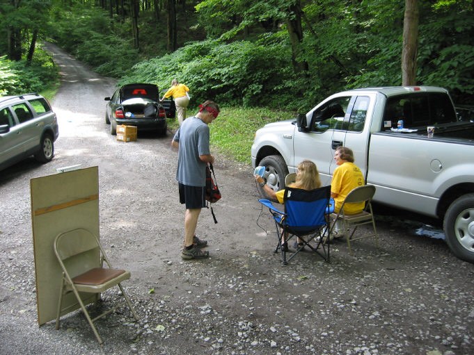 Getting scanned at Checkpoint 4