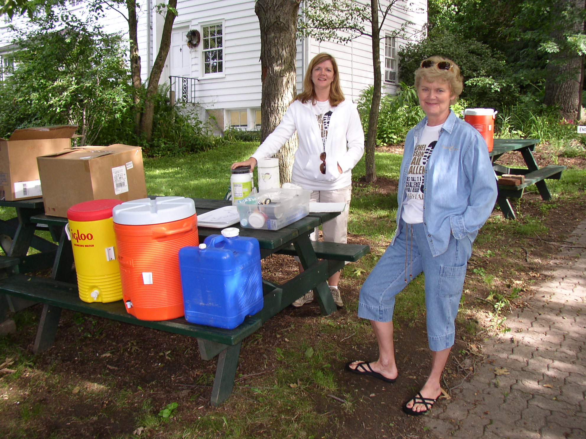 Scenes from the Rachel Carson Homestead Finish