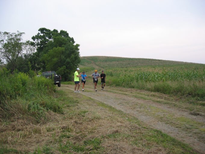 Sue Albert, Jeff Gleason, and Tony Mauro finish